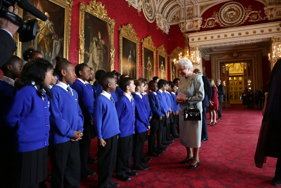 Choir meeting The Queen October 2013